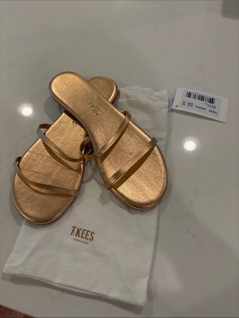 Tkees Sandals Copper Size 8